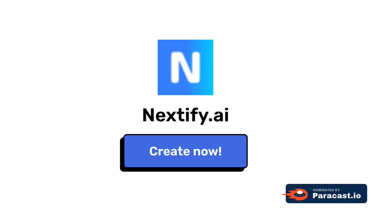 Nextify AI Coupons and Promo Code